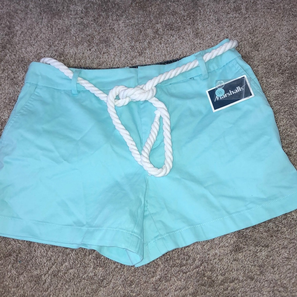 Blue shorts